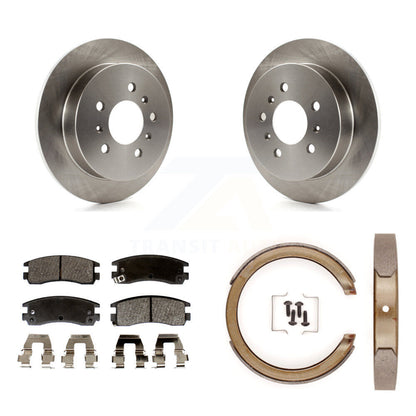 Kit de chaussures de stationnement avec Rotors à disque arrière, plaquettes semi-métalliques, pour Chevrolet Impala Gran