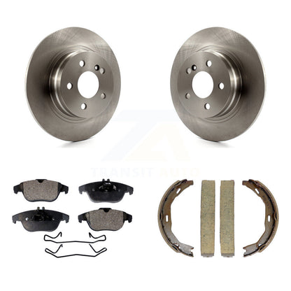 Kit de plaquettes semi-métalliques et de chaussures de stationnement pour disques arrière, pour Mercedes-Benz C30