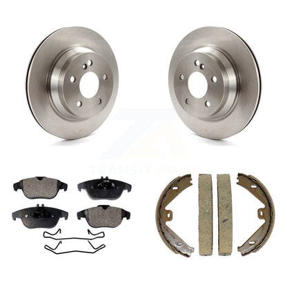 Kit de plaquettes semi-métalliques et de chaussures de stationnement pour disques arrière, pour Mercedes-Benz GLK35