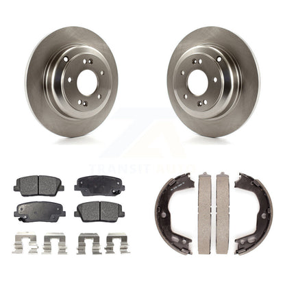 Kit de chaussures de stationnement à plaquettes semi-métalliques, Rotors à disque arrière, pour Hyundai Genesis Coupé