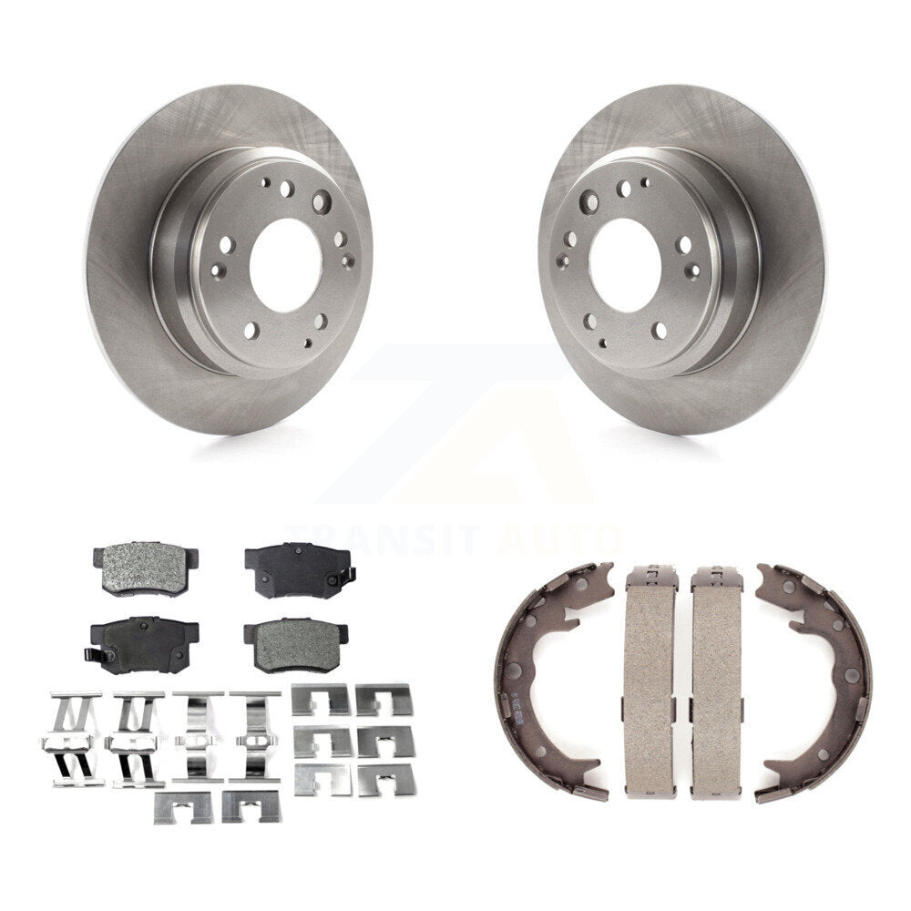 Kit de chaussures de stationnement à plaquettes semi-métalliques, Rotors à disque arrière, pour Honda Odyssey Acura R