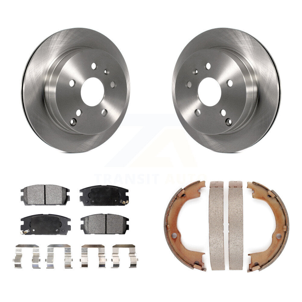 Kit de chaussures de stationnement avec Rotors à disque arrière, plaquettes semi-métalliques, pour Chevrolet Equinox GMC