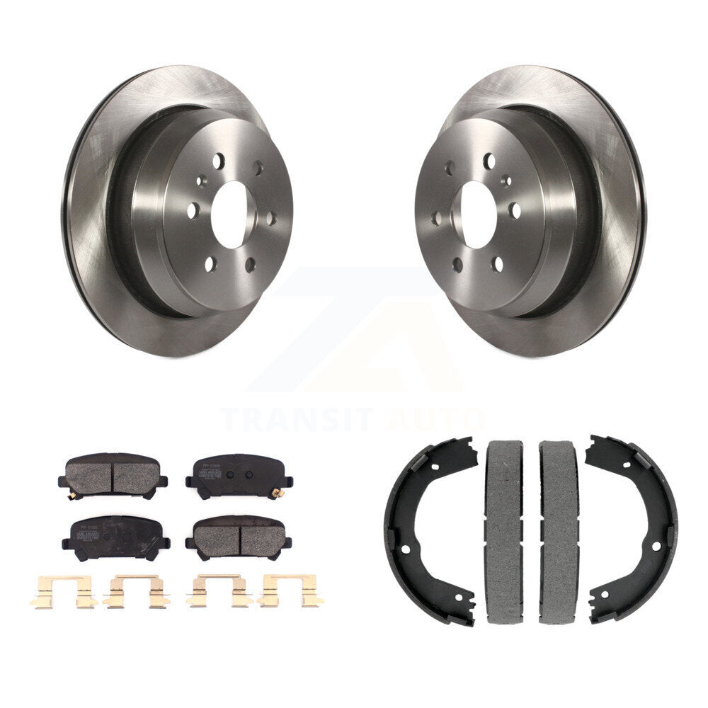 Kit de chaussures de stationnement à plaquettes semi-métalliques, Rotors à disque arrière, pour Chevrolet Colorado GM