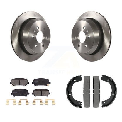Kit de chaussures de stationnement à plaquettes semi-métalliques, Rotors à disque arrière, pour Chevrolet Colorado GM