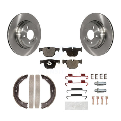Kit de quincaillerie pour chaussures de stationnement, Rotors à disque arrière, plaquettes semi-métalliques, pour BMW 428i Gra