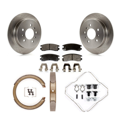 Kit de quincaillerie pour chaussures de stationnement, Rotors à disque arrière, plaquettes semi-métalliques, pour Chevrolet Am