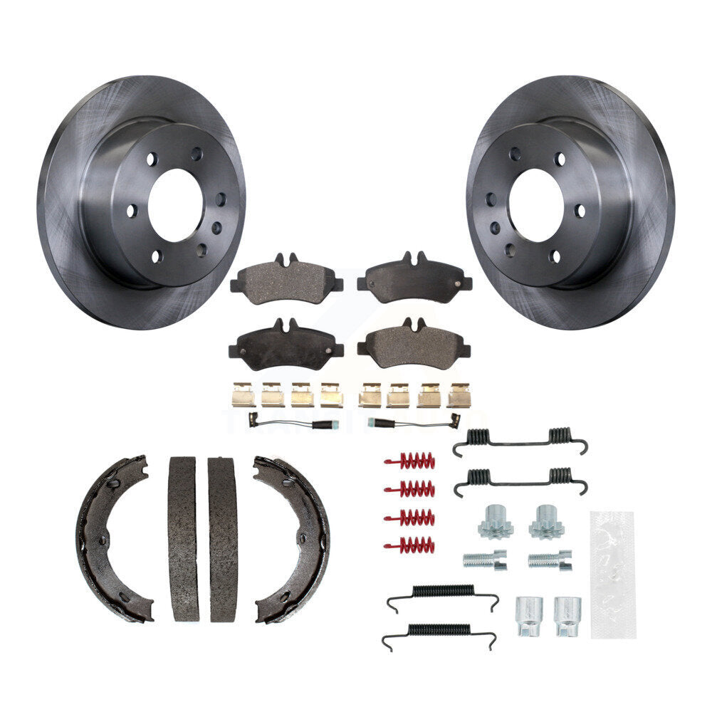 Kit de quincaillerie pour chaussures de stationnement, Rotors à disque arrière, plaquettes semi-métalliques, pour Sprinter 250