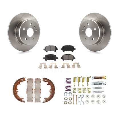 Kit de quincaillerie pour chaussures de stationnement, Rotors à disque arrière, plaquettes semi-métalliques, pour Toyota Avalo