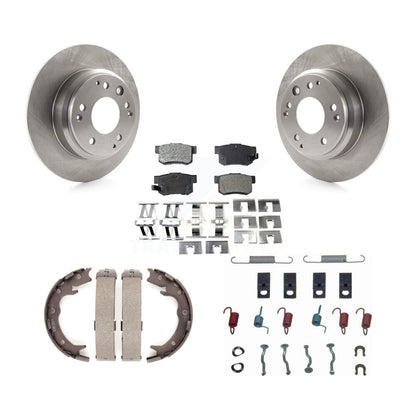 Kit de quincaillerie pour chaussures de stationnement, Rotors à disque arrière, plaquettes semi-métalliques, pour Honda Odysse