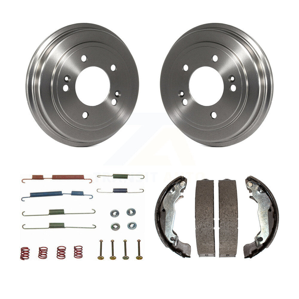 Chaussures de tambour de frein arrière et kit de ressorts pour Hyundai Elantra 2008-2010 K8N-100385