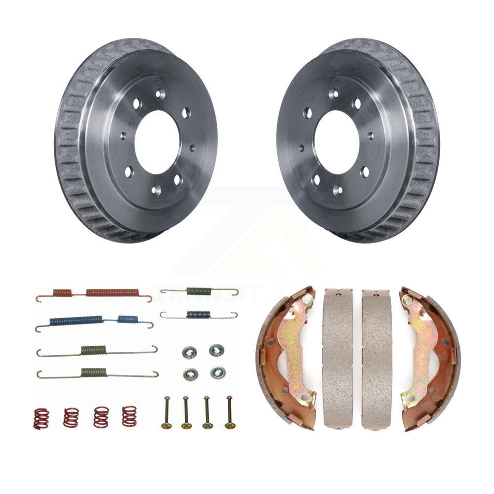 Chaussures de tambour de frein arrière et Kit de ressorts pour freins arrière Kia Spectra 2007 – 2009