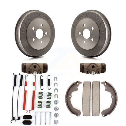 Kit de ressorts et cylindres de chaussures de tambour de frein arrière (6 pièces) pour Toyota Matrix Pontiac Vib