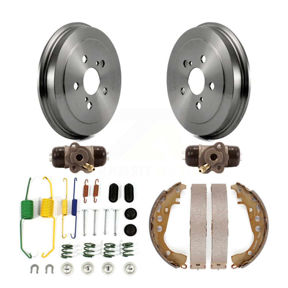 Kit de ressorts et cylindres de chaussures de tambour de frein arrière (6 pièces) pour Toyota Prius 2008