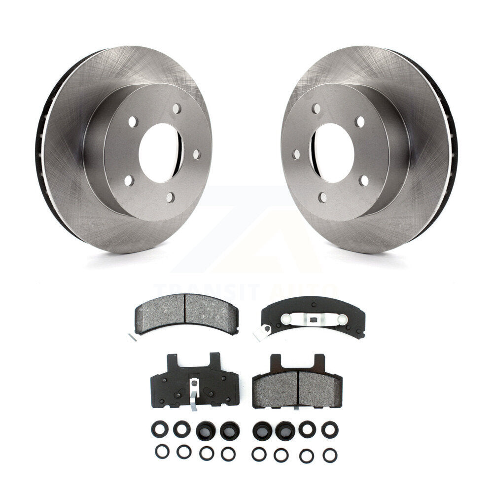 Kit de plaquettes de frein à disque avant, Rotors semi-métalliques, pour Chevrolet Astro GMC Safari AW