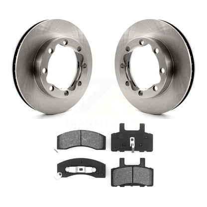Kit de rotor de frein avant et de plaquettes semi-métalliques pour K2500 Chevrolet GMC Dodge Ram 250