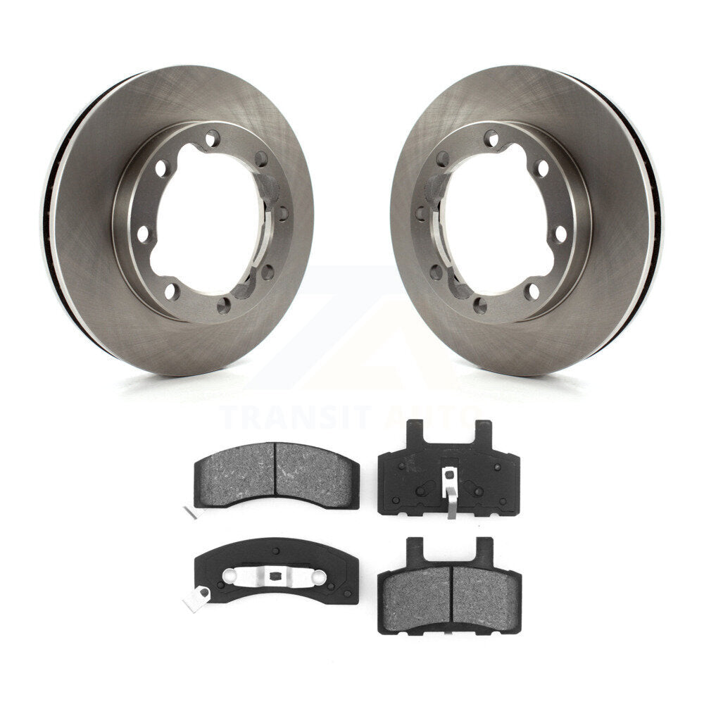 Kit de plaquettes de frein semi-métalliques pour Rotors de frein avant, pour Dodge Ram 2500 K3500 3500 Chevrole