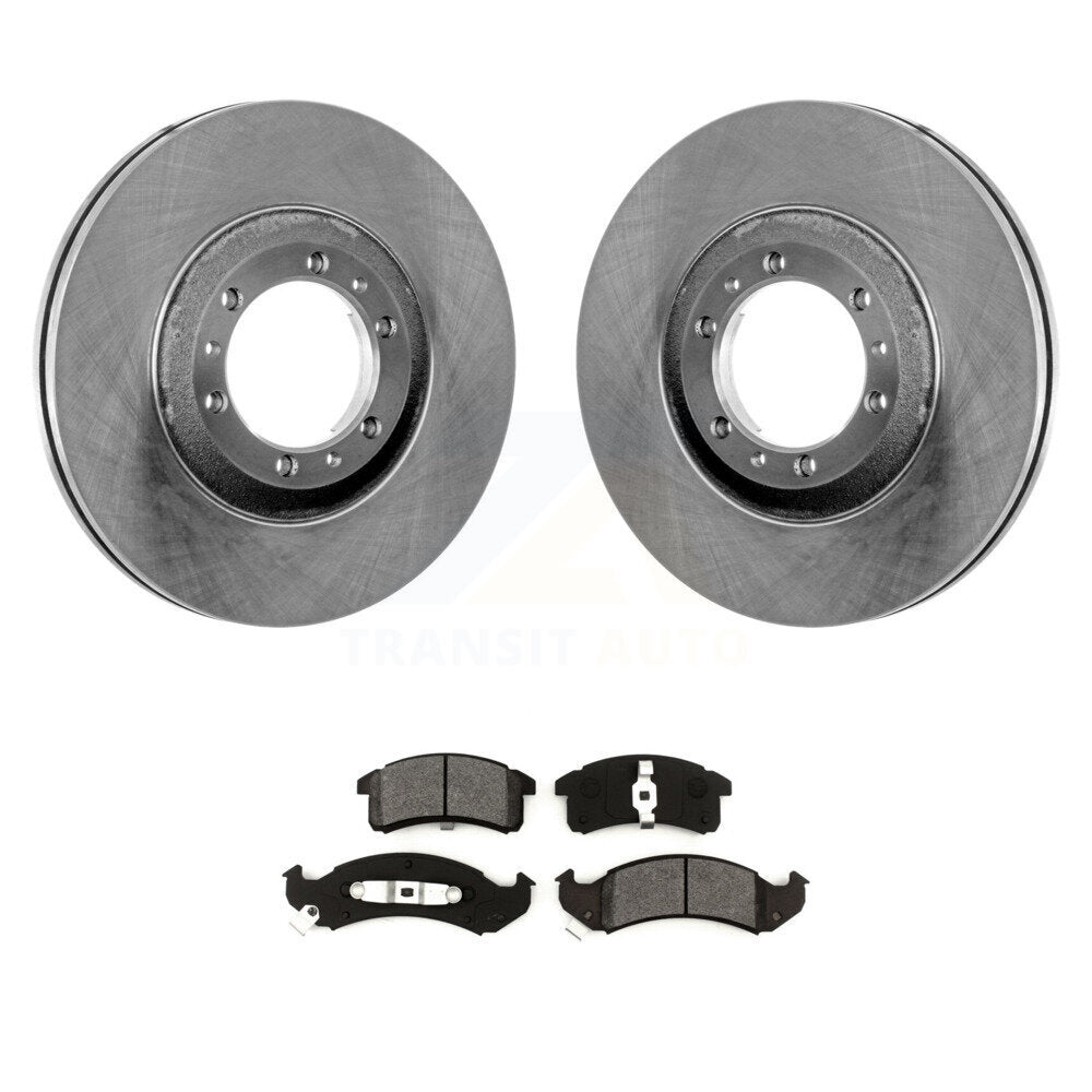 Kit de plaquettes semi-métalliques de Rotor de frein avant, pour Chevrolet Camaro Pontiac Firebird 8