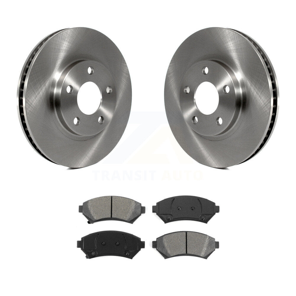 Kit de plaquettes semi-métalliques de Rotor de frein avant, pour Chevrolet Impala Buick LeSabre Mont