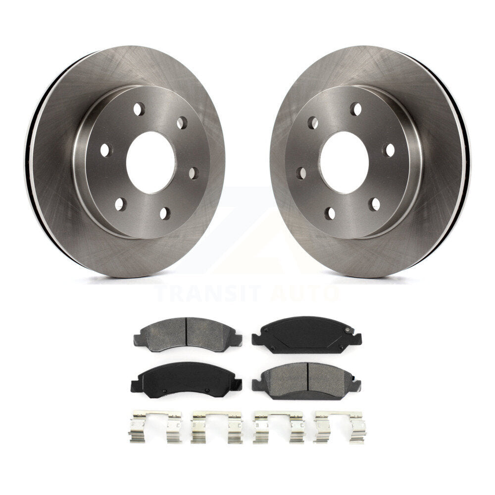 Kit de plaquettes de frein semi-métalliques pour Rotors de frein avant, pour frein arrière à disque GMC Sierra 1500 07