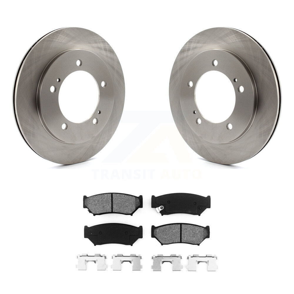 Kit de plaquettes semi-métalliques de Rotor de frein à disque avant, pour Chevrolet Tracker Suzuki Vitar