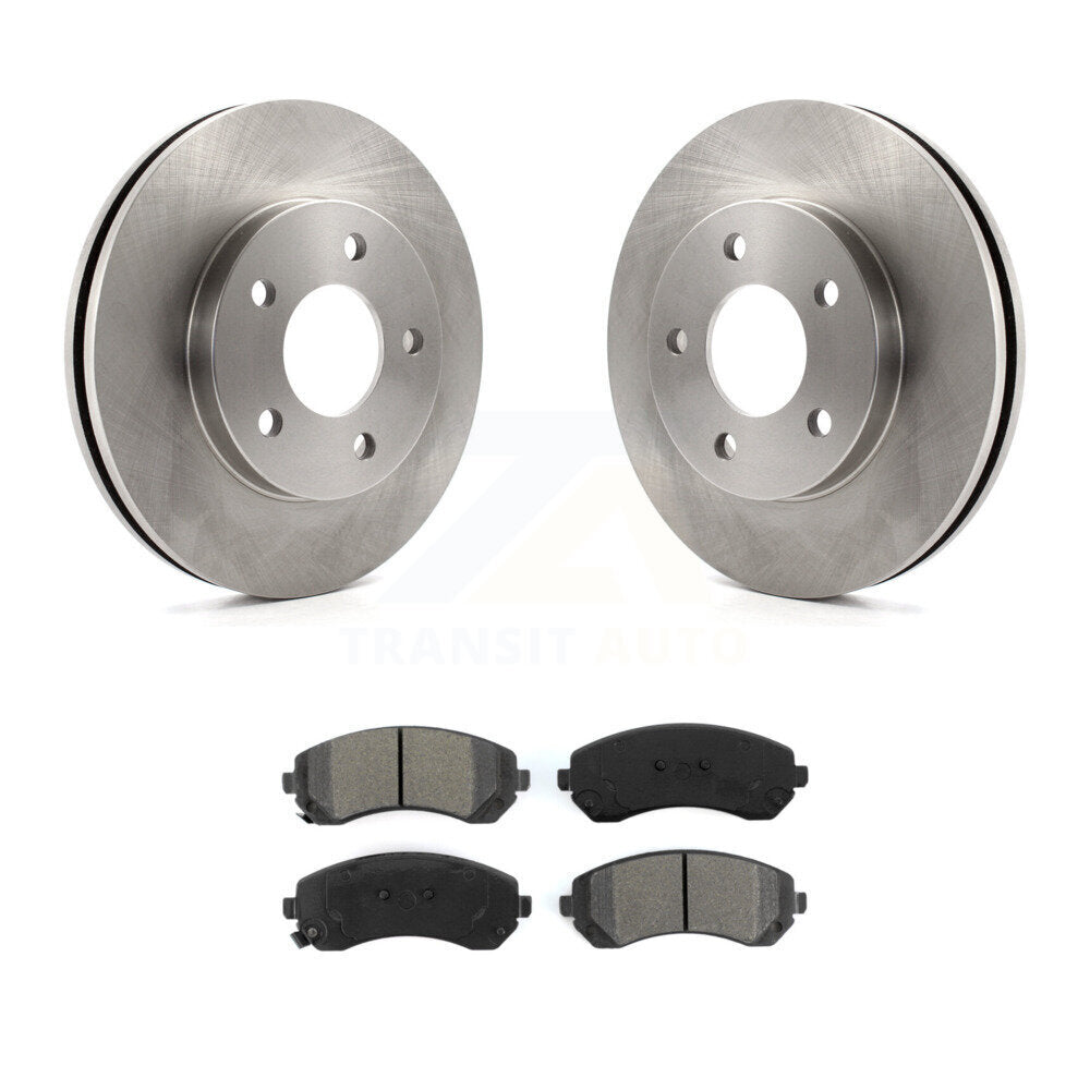 Kit de plaquettes de frein semi-métalliques pour Rotors de frein à disque avant, pour Buick rendez-vous Pontiac Azte