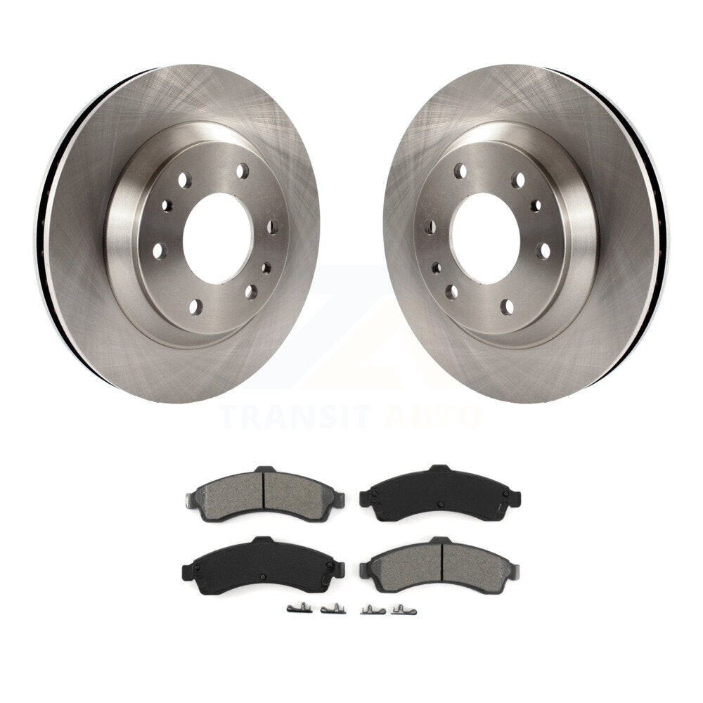 Kit de plaquettes semi-métalliques de Rotor de frein à disque avant, pour GMC Envoy Chevrolet Trailblaze