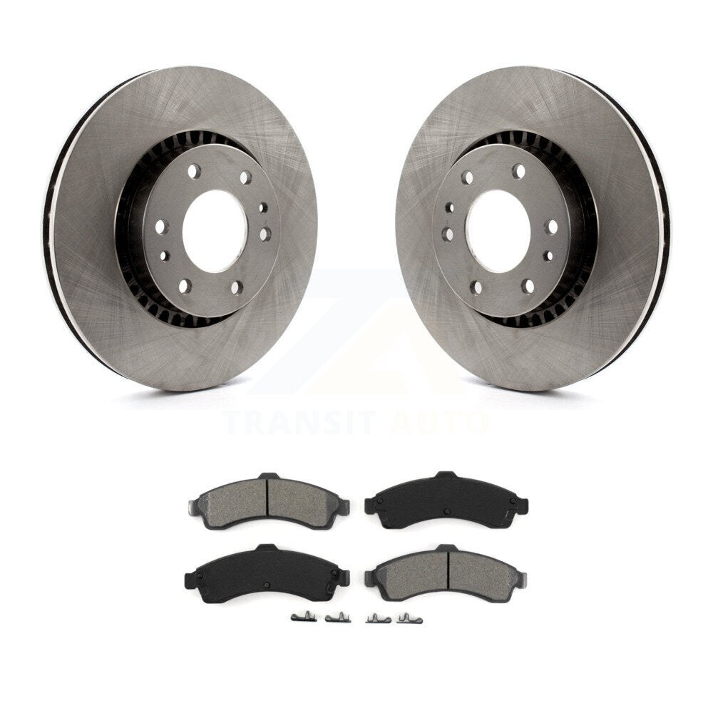 Kit de rotor de frein avant et de plaquettes semi-métalliques pour Chevrolet GMC Trailblazer Envoy X