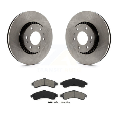 Kit de rotor de frein avant et de plaquettes semi-métalliques pour Chevrolet GMC Trailblazer Envoy X