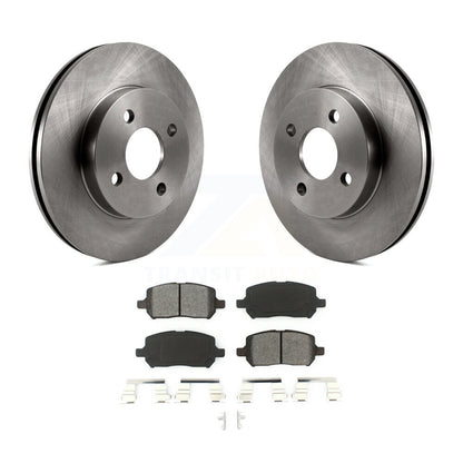 Kit de rotor de frein avant et de plaquettes semi-métalliques pour Chevrolet Cobalt Pontiac G5 Satur