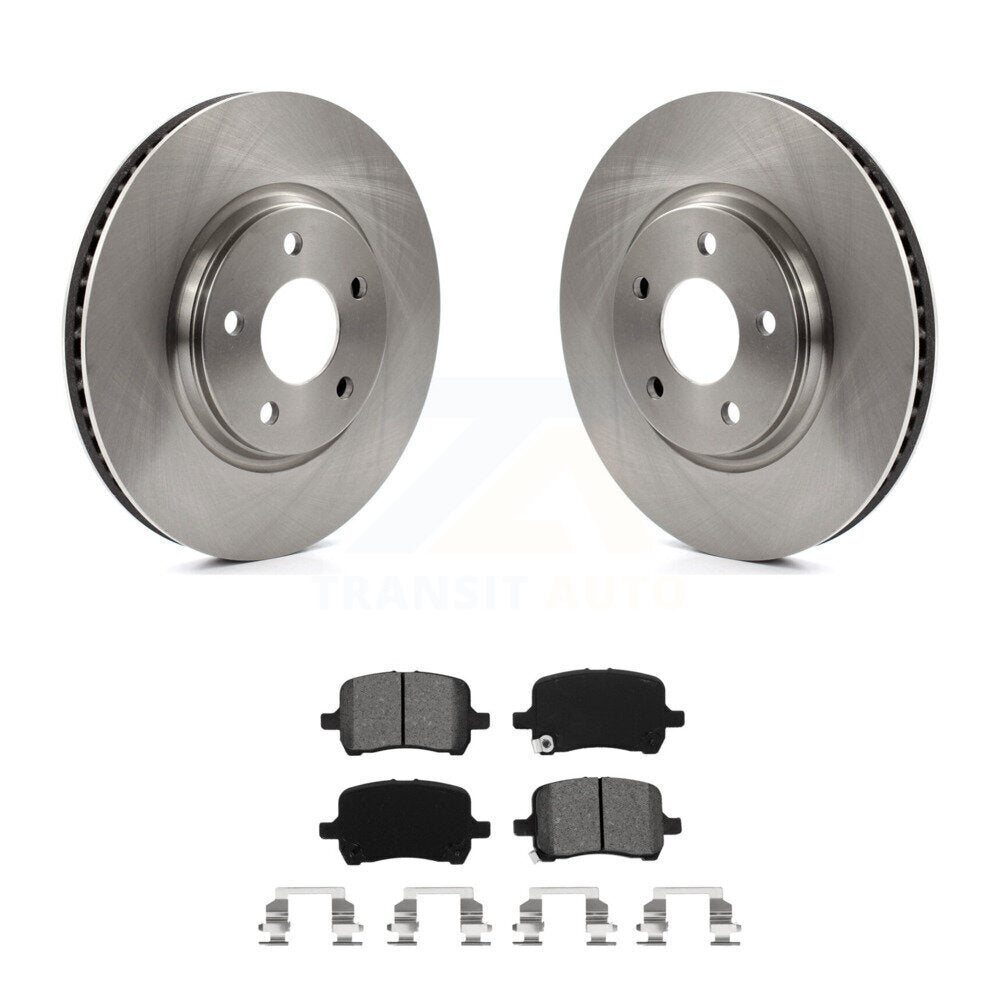 Kit de rotor de frein avant et de plaquettes semi-métalliques pour Chevrolet Cobalt Saturn Ion Malib