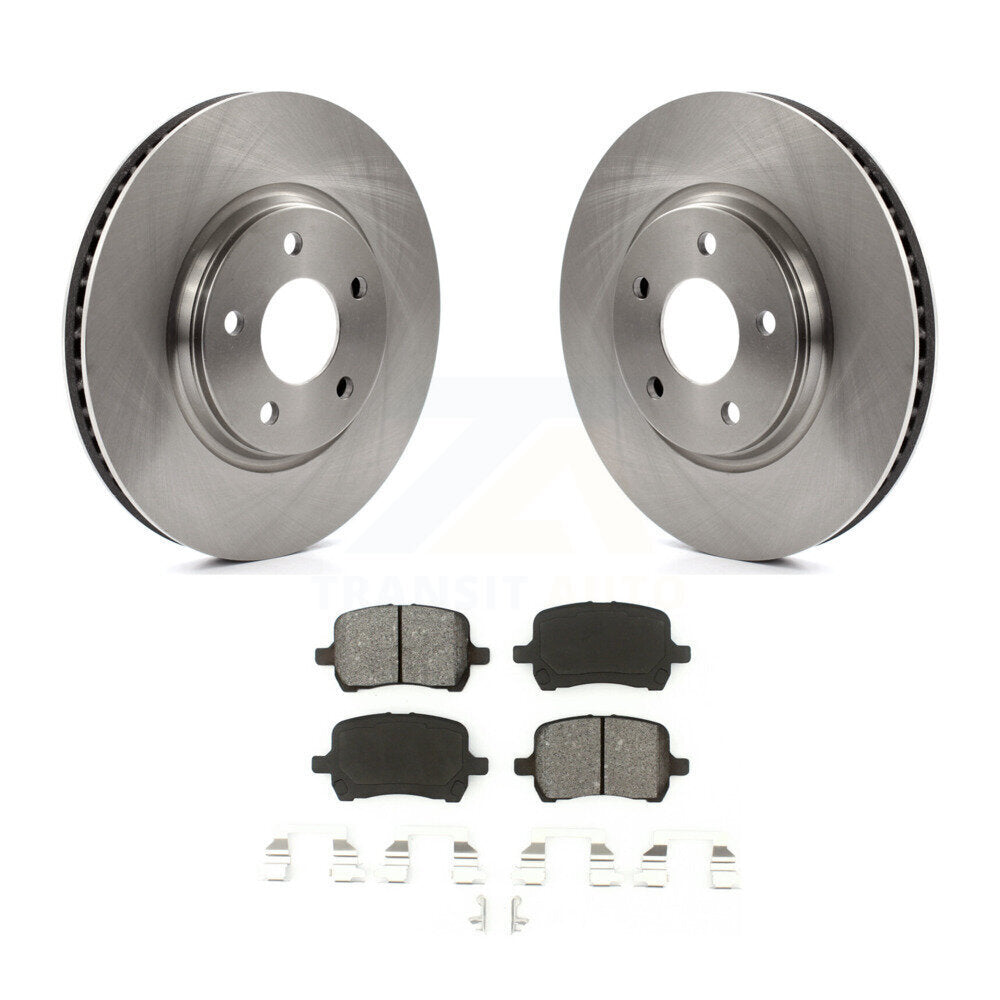 Kit de plaquettes de frein semi-métalliques pour Rotors de frein avant, pour Chevrolet Malibu Pontiac G5 G6 Aur