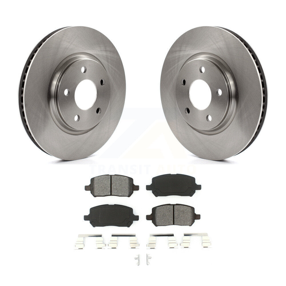 Kit de plaquettes de frein semi-métalliques pour Rotors de frein avant, pour 10 Pontiac G5 avec frein à disque arrière