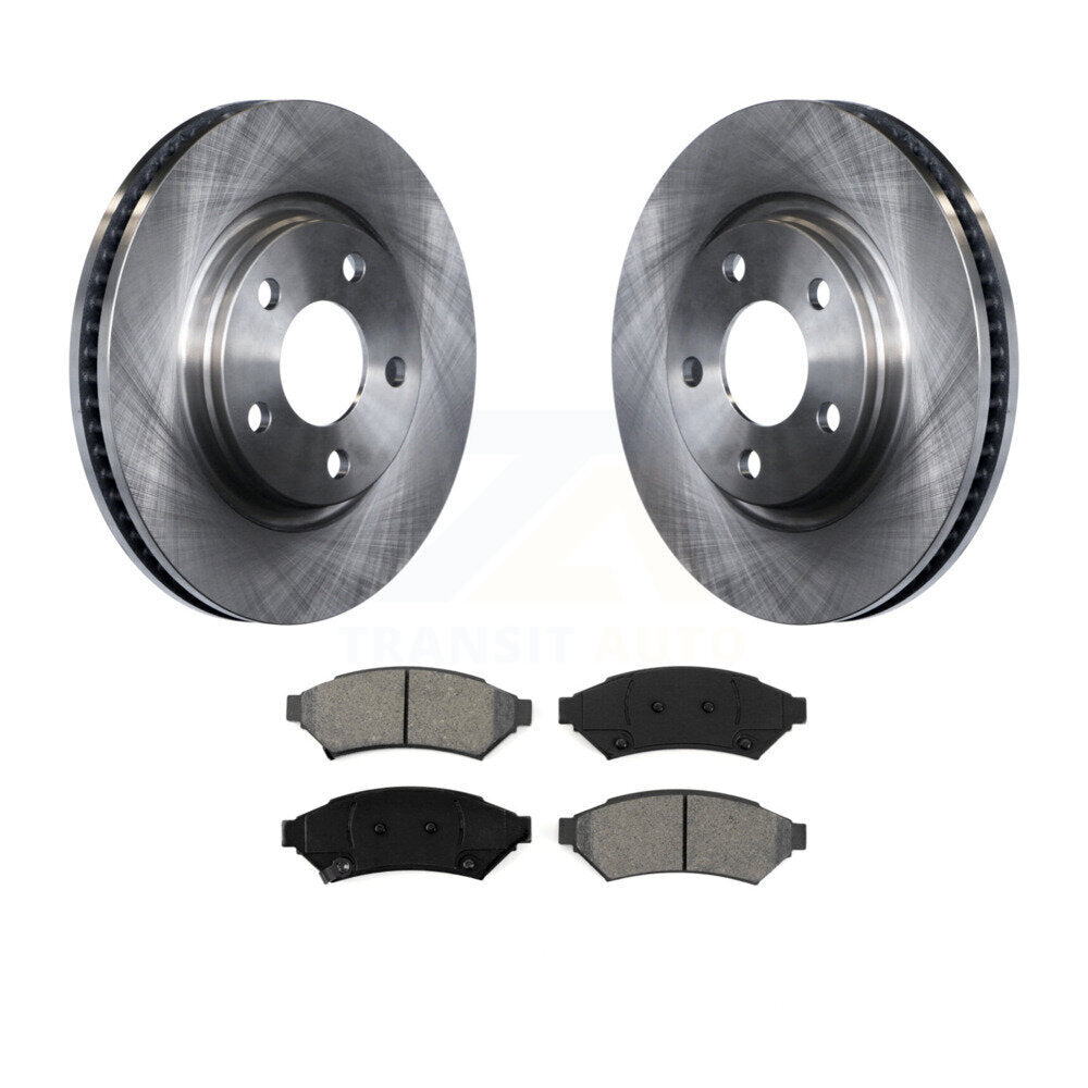 Rotors de frein avant et Kit de plaquettes semi-métalliques pour Buick Pontiac LaCrosse Grand Pri