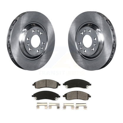 Kit de disques de frein à disque avant et plaquettes semi-métalliques pour Cadillac SRX 2004-2009