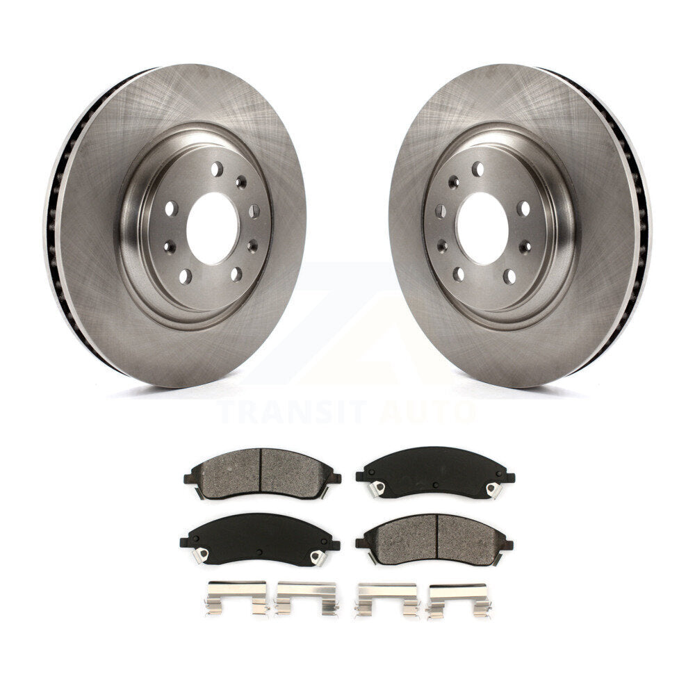 Kit de plaquettes de frein semi-métalliques pour Rotors de frein avant, pour Cadillac CTS STS Pontiac Bonnevill