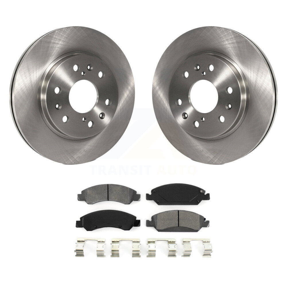 Kit de plaquettes de frein semi-métalliques pour Rotors de frein avant, pour GMC Sierra 1500 Chevrolet Silverad