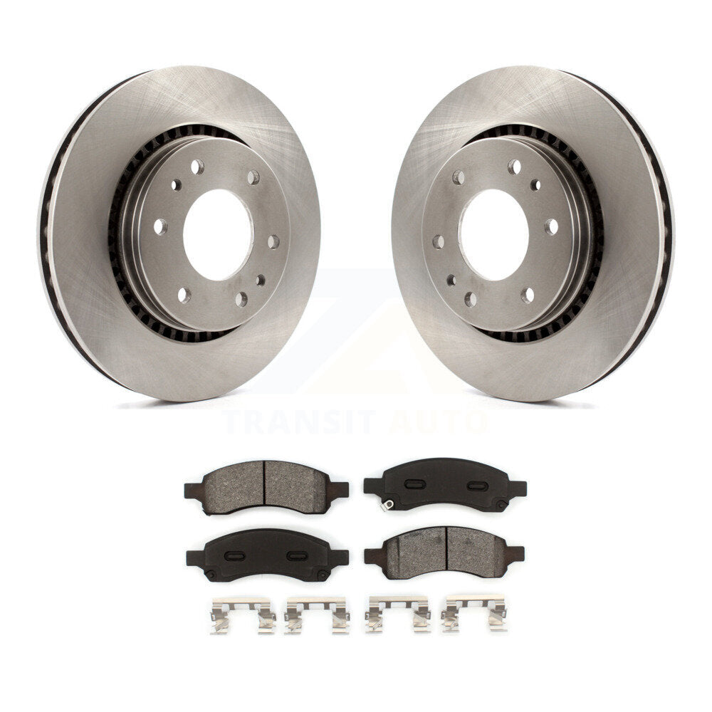 Kit de plaquettes semi-métalliques de Rotor de frein à disque avant, pour Chevrolet Trailblazer GMC Envo