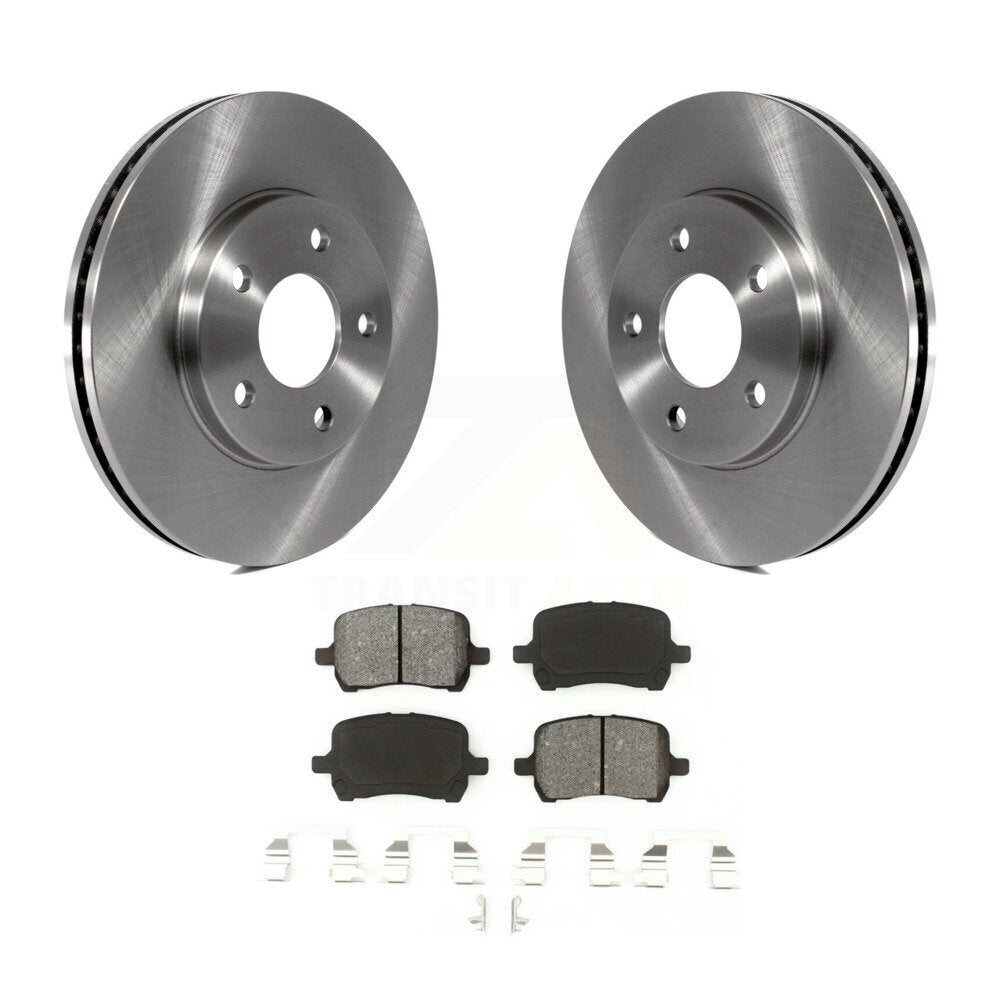 Kit de disques de frein à disque avant et plaquettes semi-métalliques pour Chevrolet HHR K8S-100056
