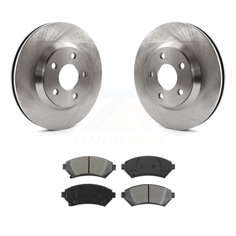 Kit de plaquettes semi-métalliques de Rotor de frein avant, pour Chevrolet Impala Buick LeSabre Mont