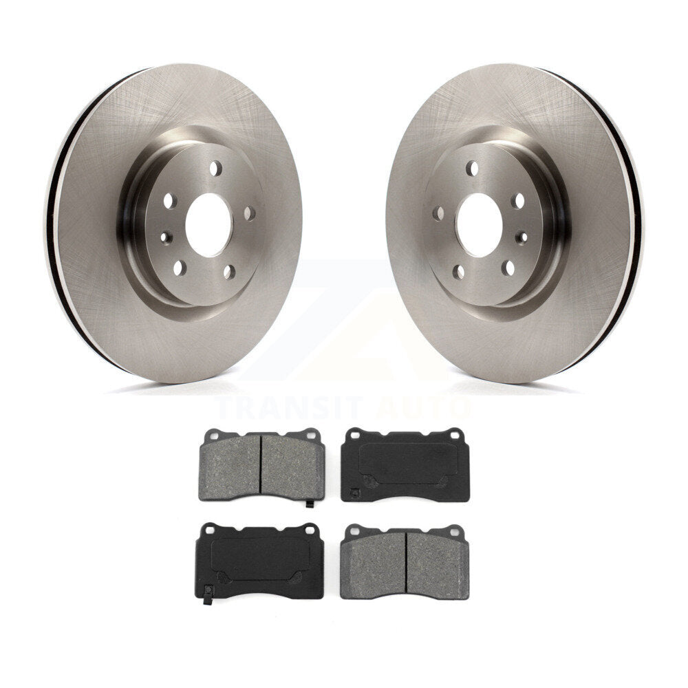 Kit de rotors de frein à disque avant et plaquettes semi-métalliques pour Cadillac XTS Buick Regal