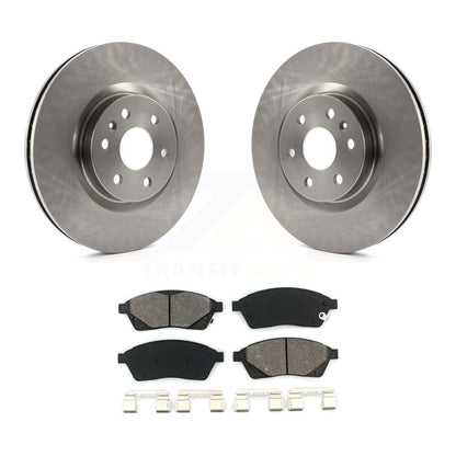 Kit de rotors de frein à disque avant et plaquettes semi-métalliques pour Cadillac SRX Saab 9-4X