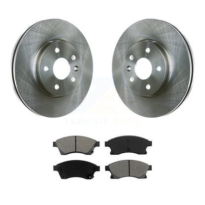 Rotor de frein à disque avant et Kit de plaquettes semi-métalliques pour Chevrolet Cruze Sonic Limite