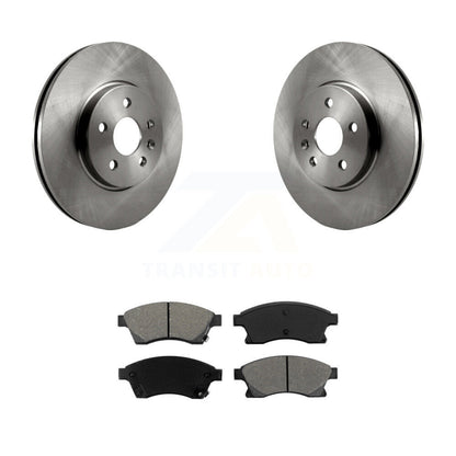 Rotors de frein à disque avant et kit de plaquettes semi-métalliques pour Chevrolet Sonic R 2013-2014