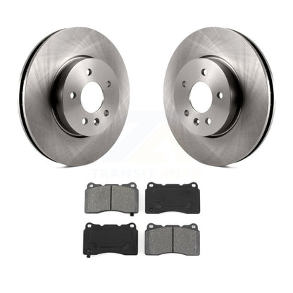 Kit de disques de frein à disque avant et plaquettes semi-métalliques pour Cadillac ATS K8S-100086