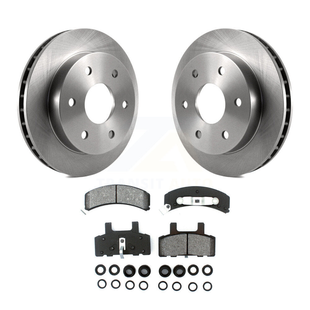 Kit de plaquettes semi-métalliques de Rotor de frein à disque avant, pour K1500 Chevrolet GMC K2500 Taho