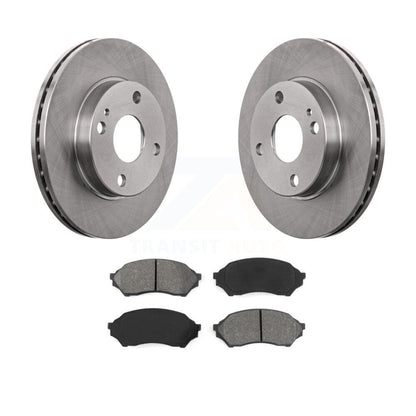 Kit de disques de frein à disque avant et plaquettes semi-métalliques pour Mazda Protege K8S-100094
