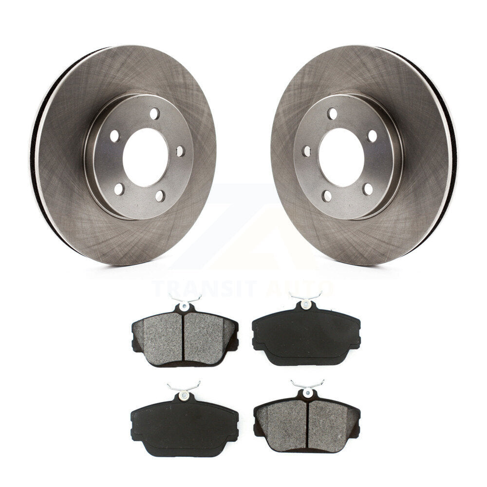 Kit de disques de frein à disque avant et plaquettes semi-métalliques pour Ford Taurus SH 1994-1995