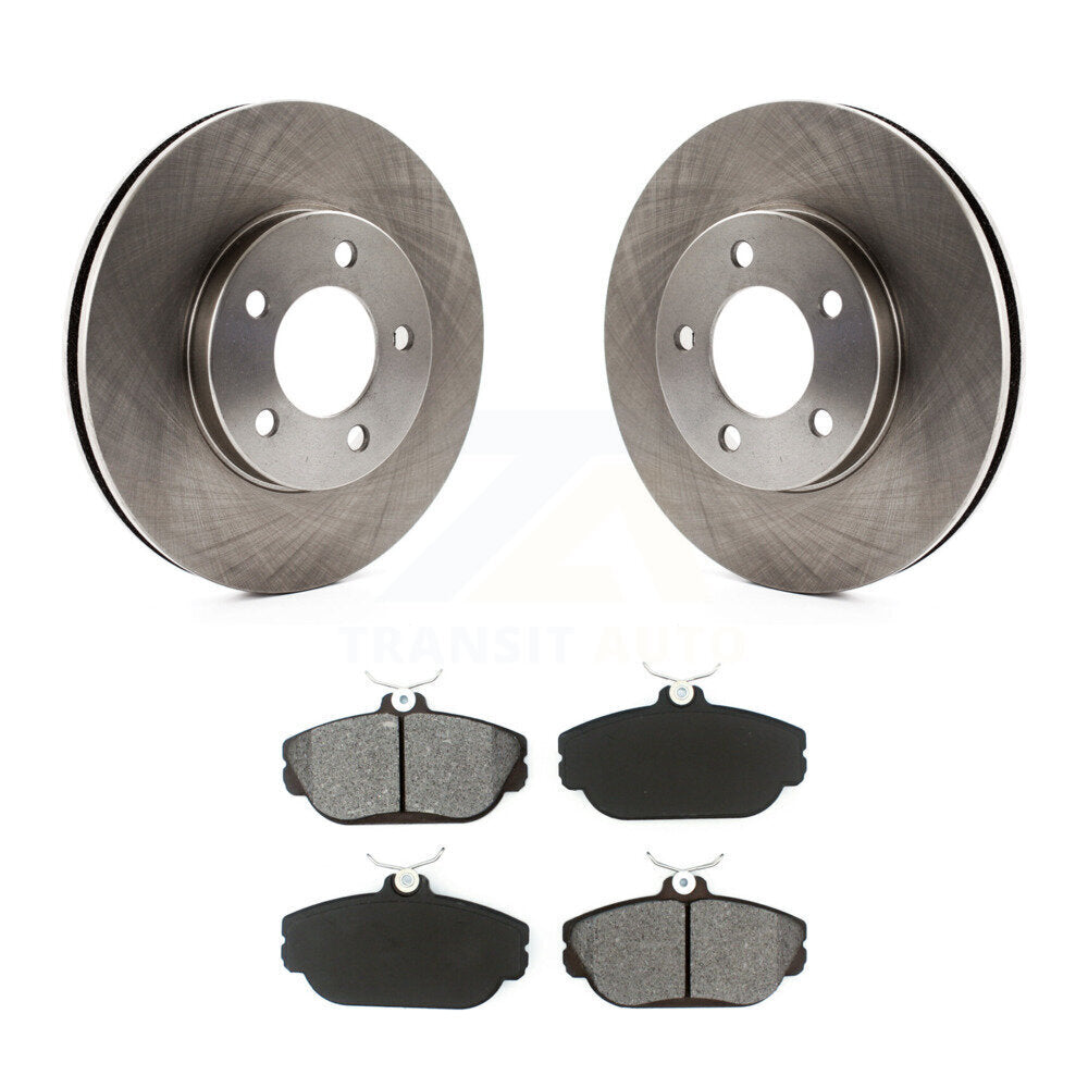 Kit de rotor de frein avant et de plaquettes semi-métalliques pour Ford Taurus Mercury Sable Windsta