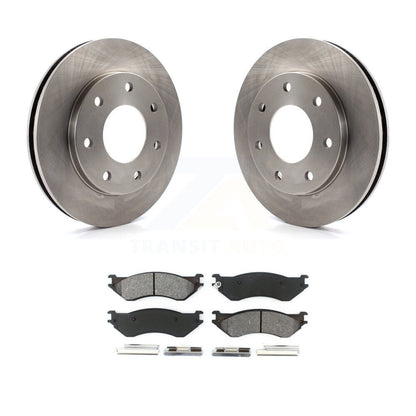 Kit de rotor de frein avant et de plaquettes semi-métalliques pour Ford F-150 F-250 HD Heritage 4W