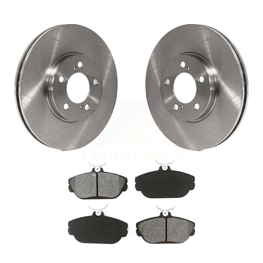 Kit de disques de frein à disque avant et plaquettes semi-métalliques pour Ford Taurus K8S-100116